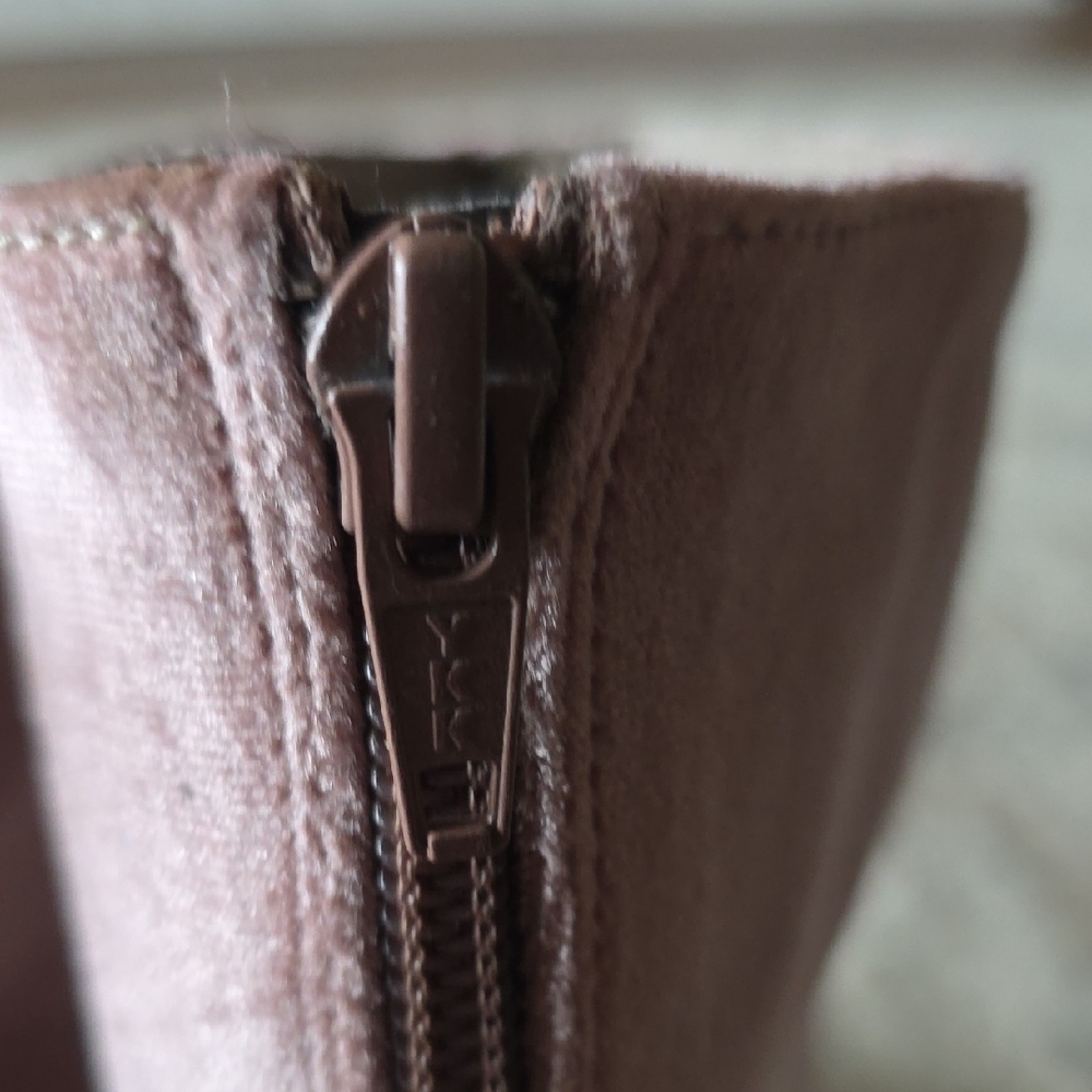 Free People Velvet Cecile Bootie Rose Ankle Boots - Picture 7 of 10
